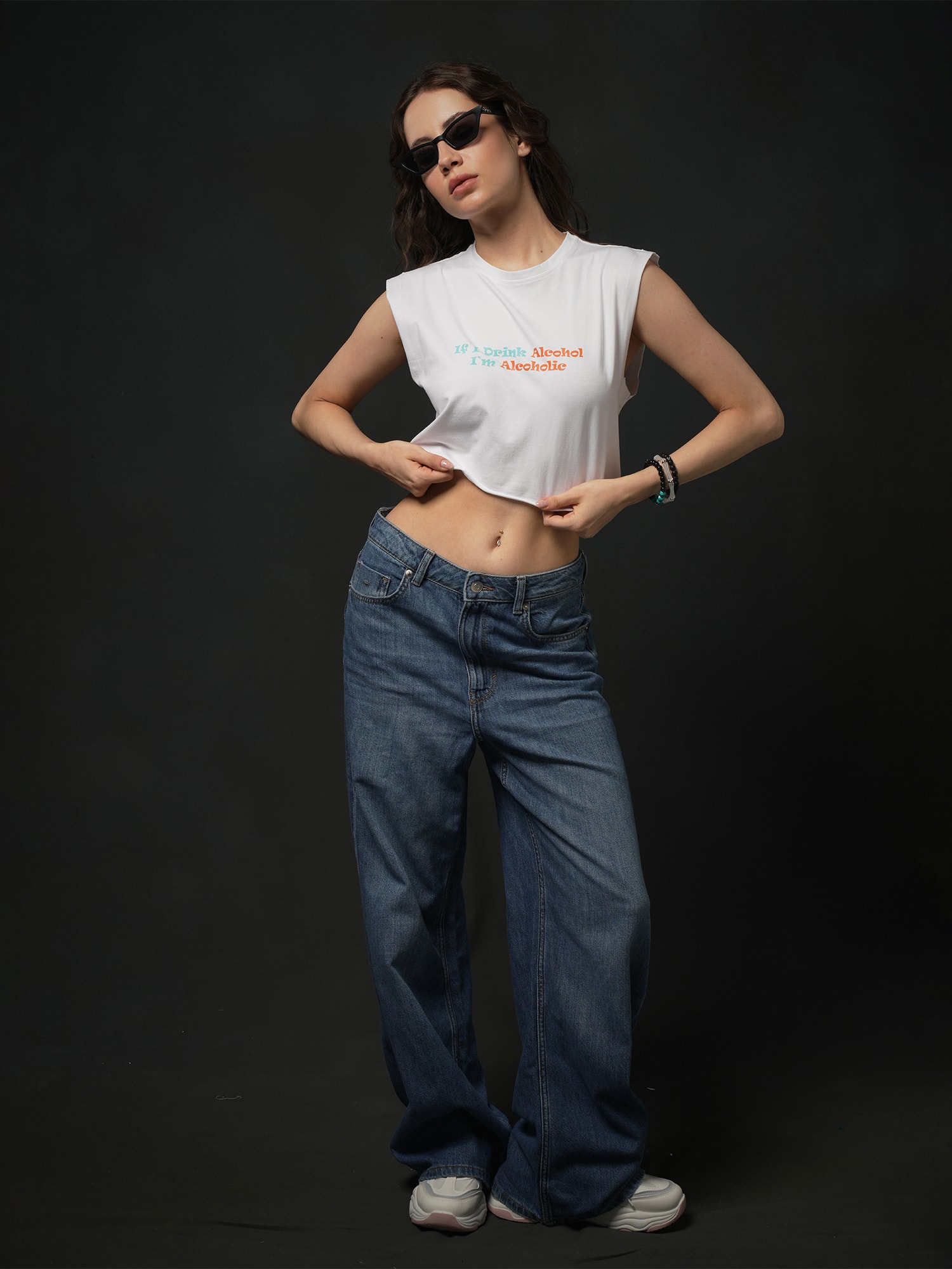 Shark Fantastic Crop Top