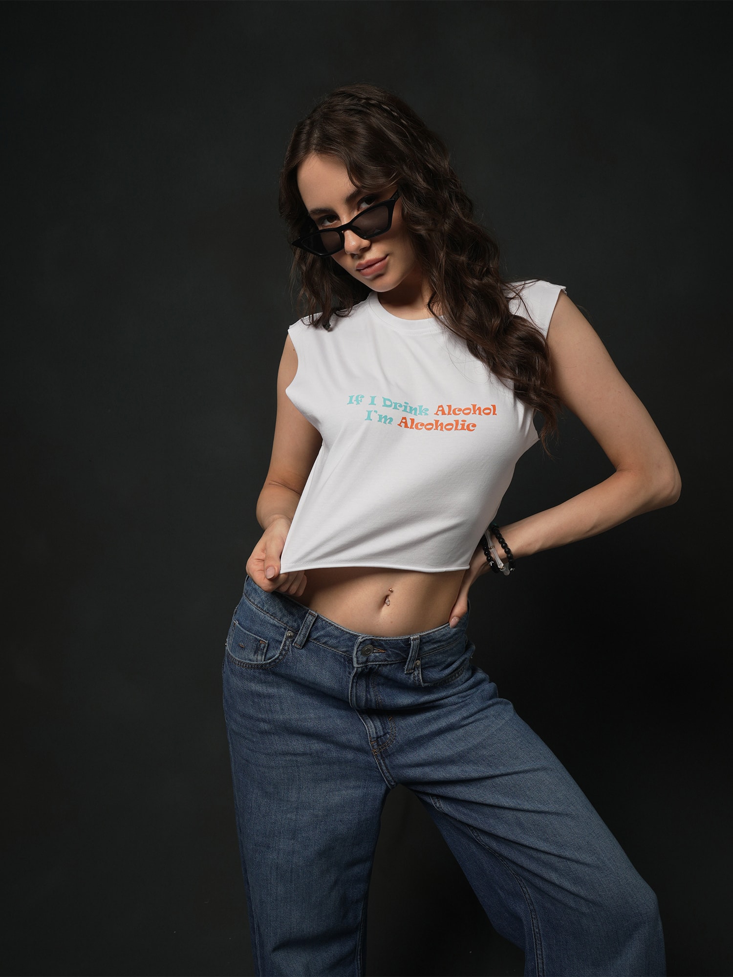 Shark Fantastic Crop Top