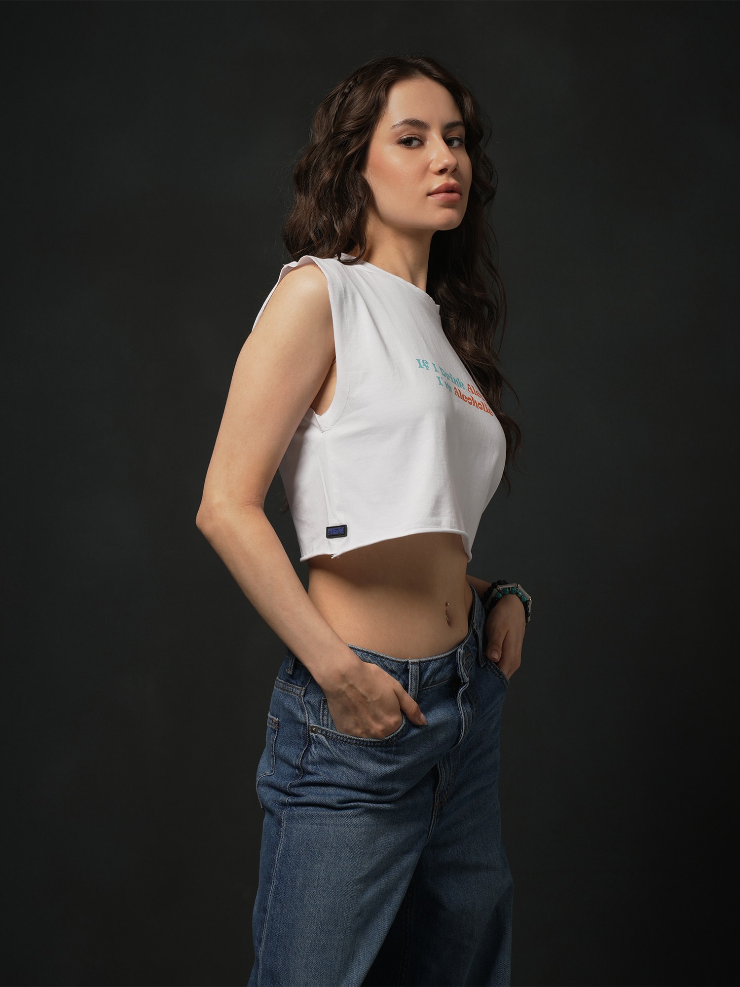 Shark Fantastic Crop Top